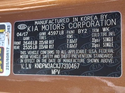 2018 Kia Sportage LX