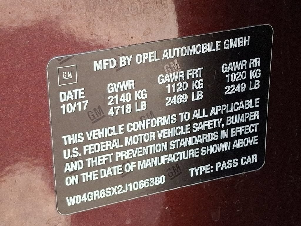 2018 Buick Regal Sportback Essence