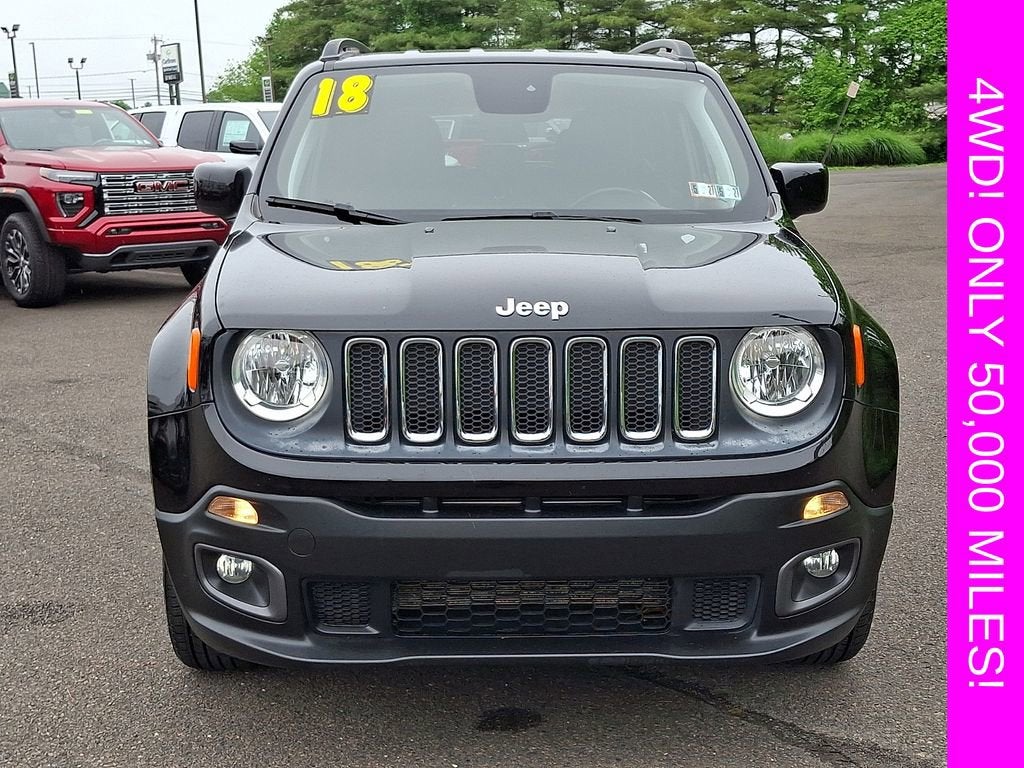 Used 2018 Jeep Renegade Latitude with VIN ZACCJBBB3JPG98314 for sale in Warminster, PA
