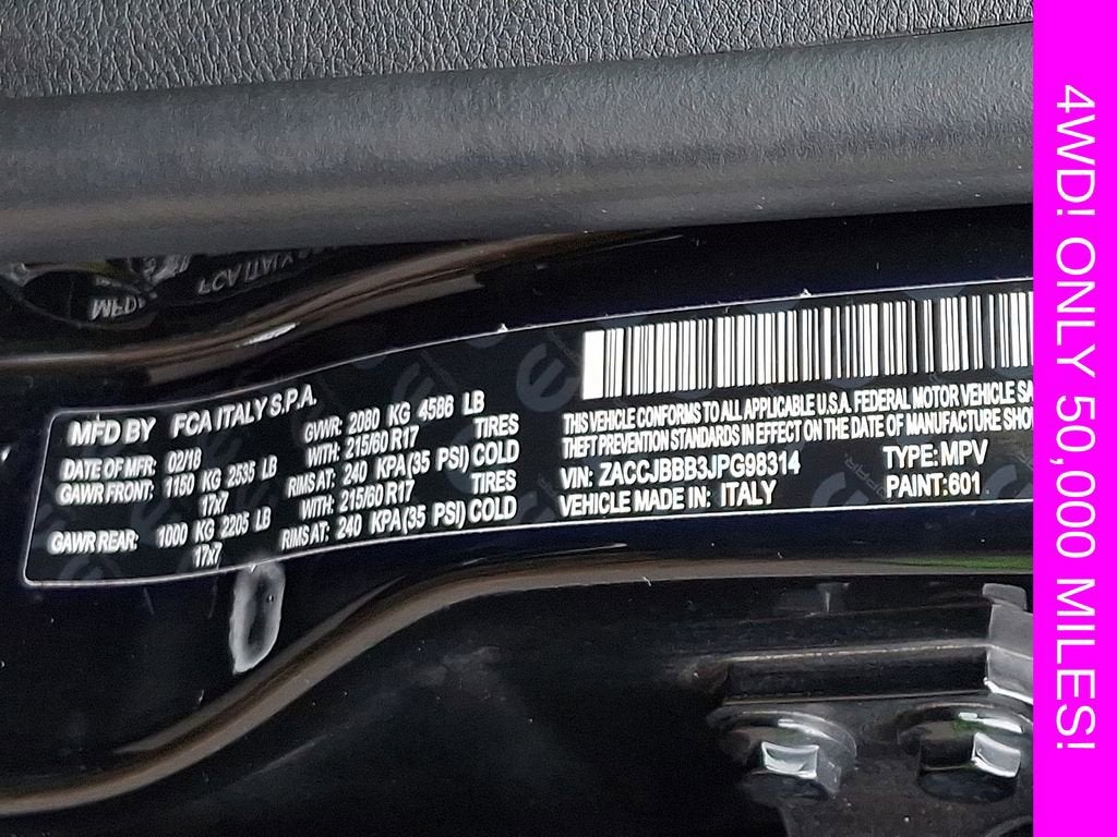 2018 Jeep Renegade Latitude